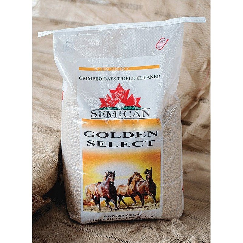 Semican - Golden Select Crimped Oats (22.68 kg)