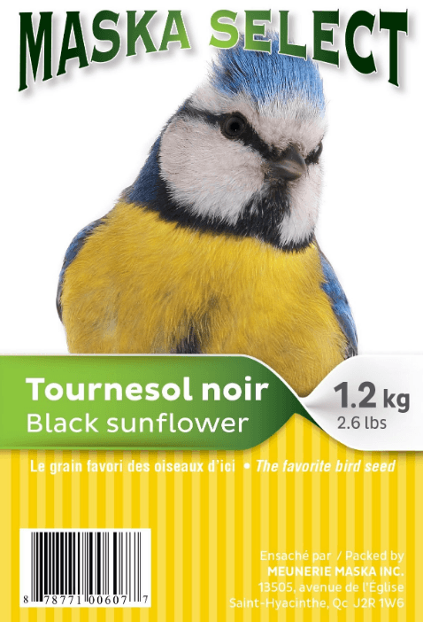 Sac de tournesol noir Maska Select