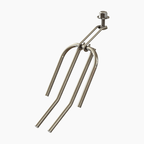 Grille fourche en acier inoxydable - Soleno