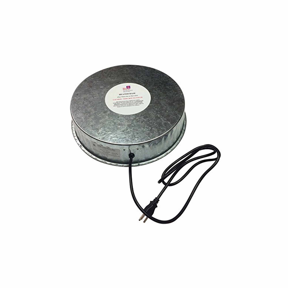 Farm Innovators - Heated Base for Galvanized Poultry Waterer
