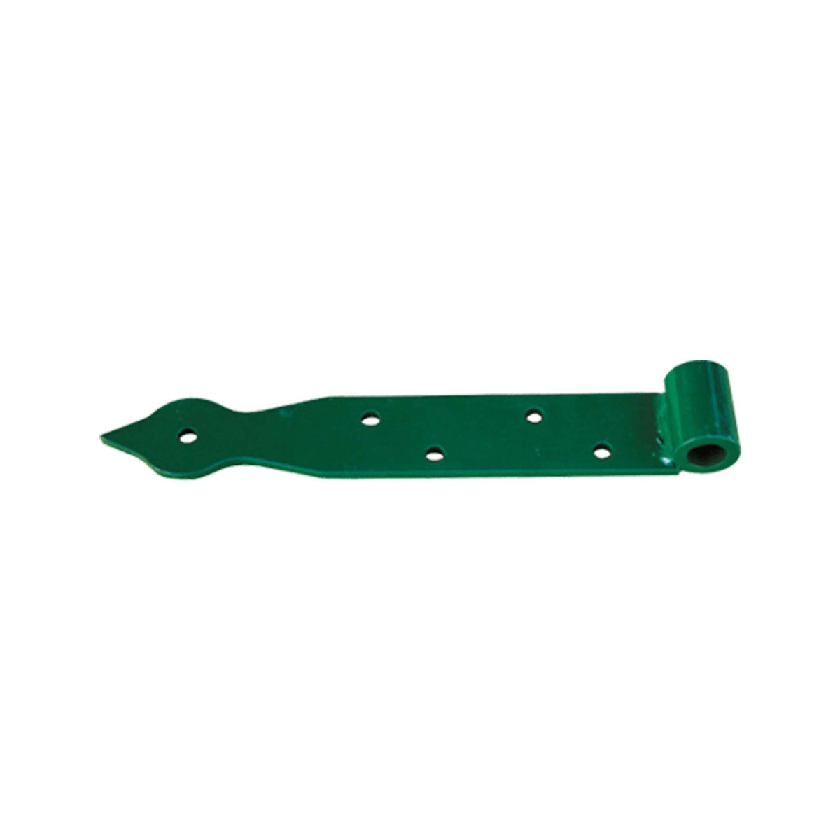 Strap hinge for gate