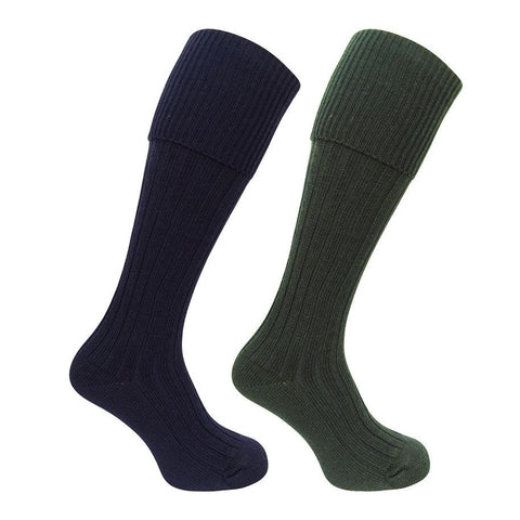 Bas à revers unis 1902 (lot de 2) - Hoggs of Fife