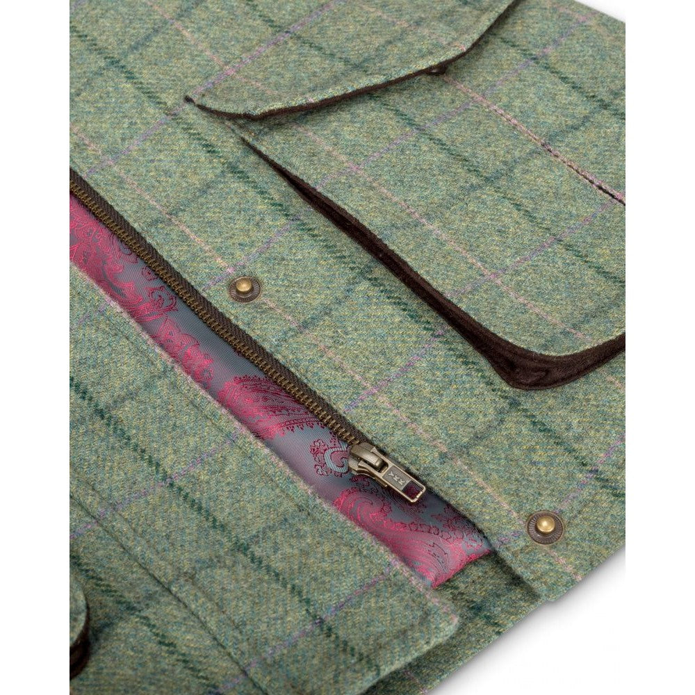 Manteau de campagne Roslin en tweed technique pour femmes - Hoggs of Fife