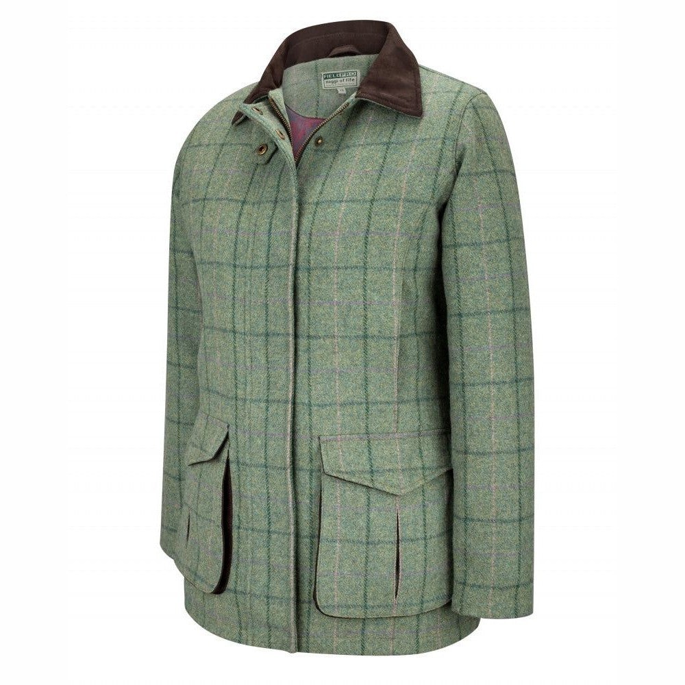 Manteau de campagne Roslin en tweed technique pour femmes - Hoggs of Fife