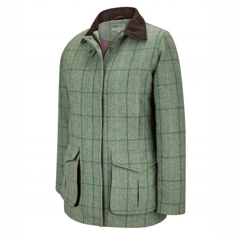 Manteau de campagne Roslin en tweed technique pour femmes - Hoggs of Fife