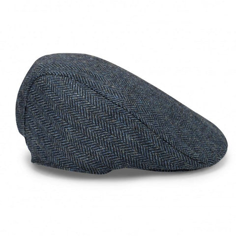 Casquette en tweed imperméable à chevrons - Hoggs of Fife