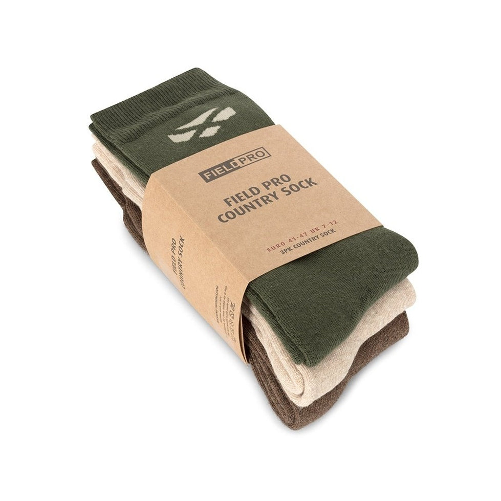 Field Pro Country Socks 3 Pack - Hoggs of Fife