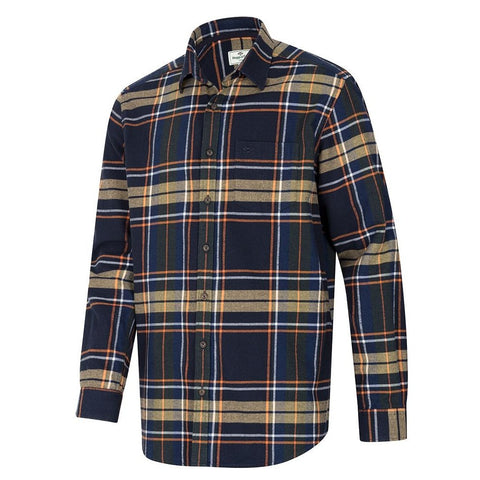 Chemise à carreaux en sergé de coton Coll - Hoggs of Fife