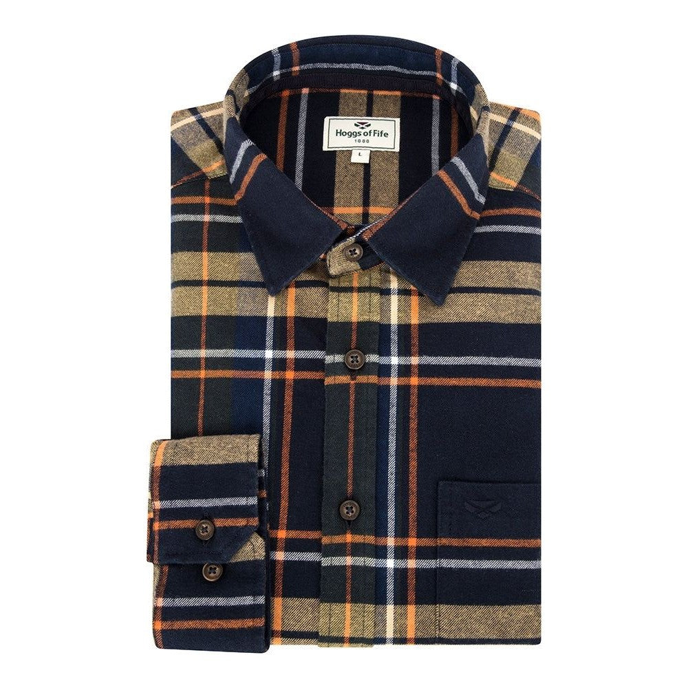 Coll cotton twill checked shirt - Hoggs of Fife