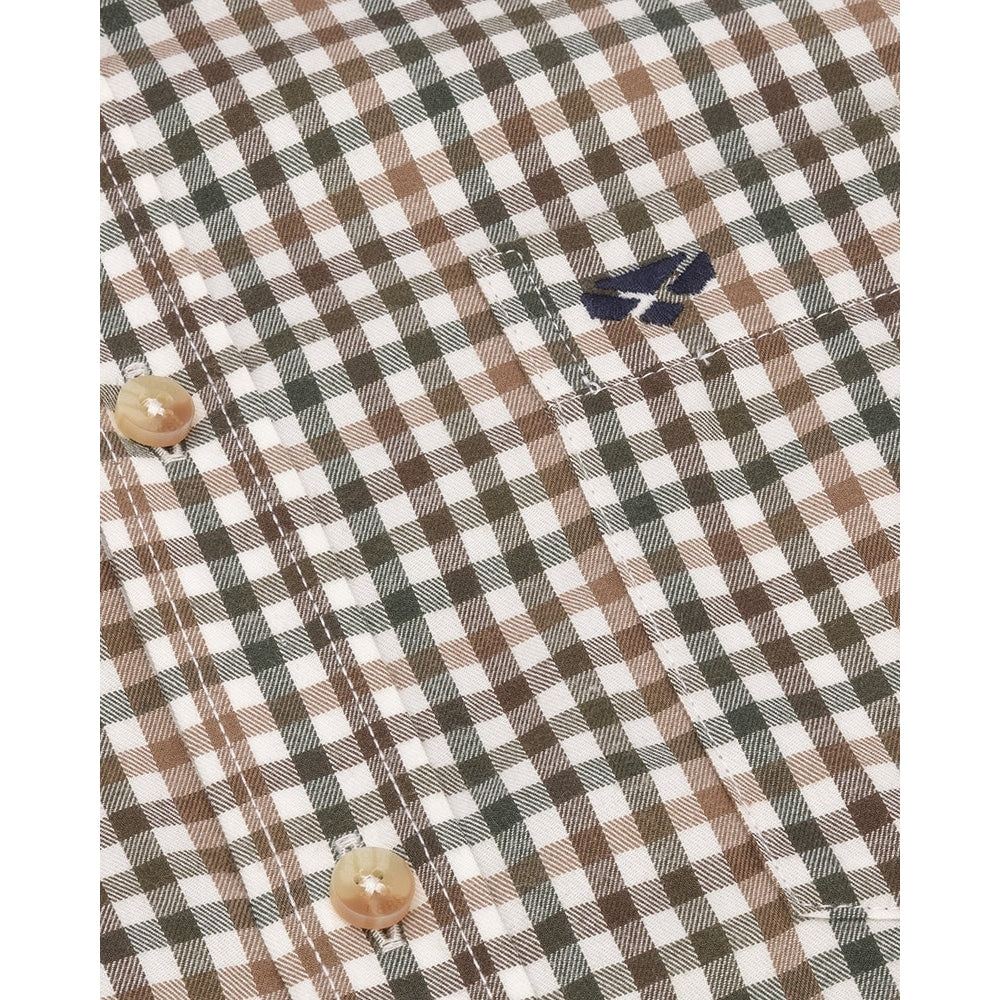 Chemise à carreaux en sergé de coton Garvock - Hoggs of Fife