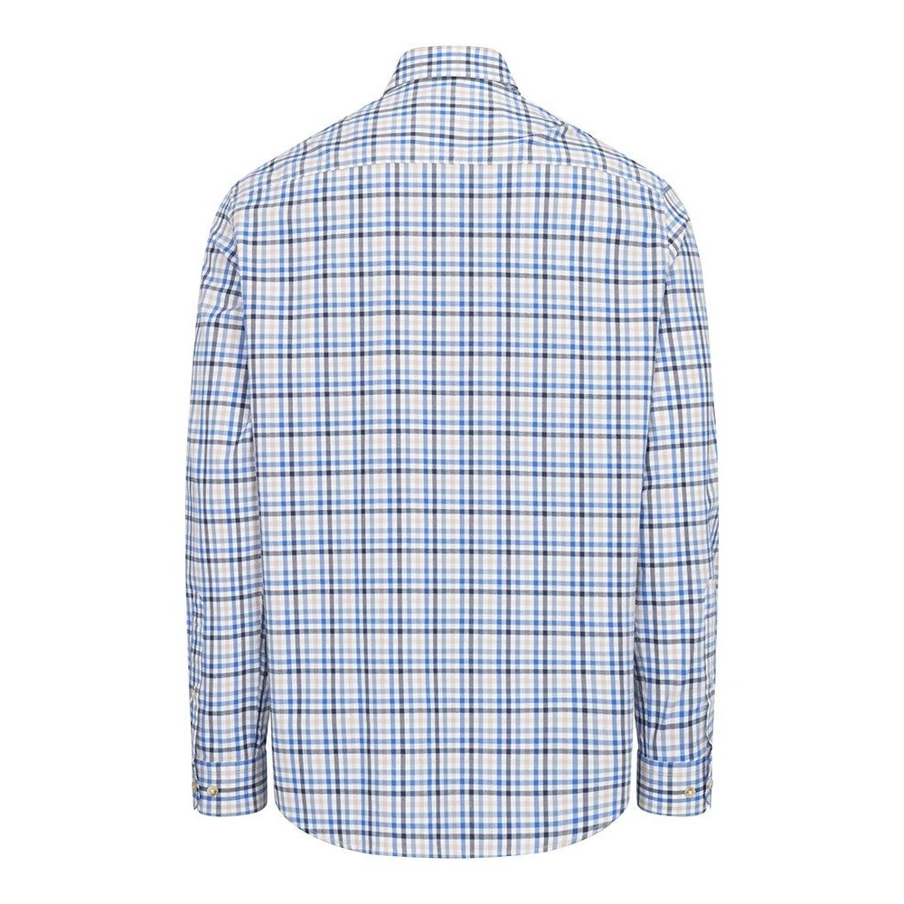 Garvock Cotton Twill Check Shirt - Hoggs of Fife