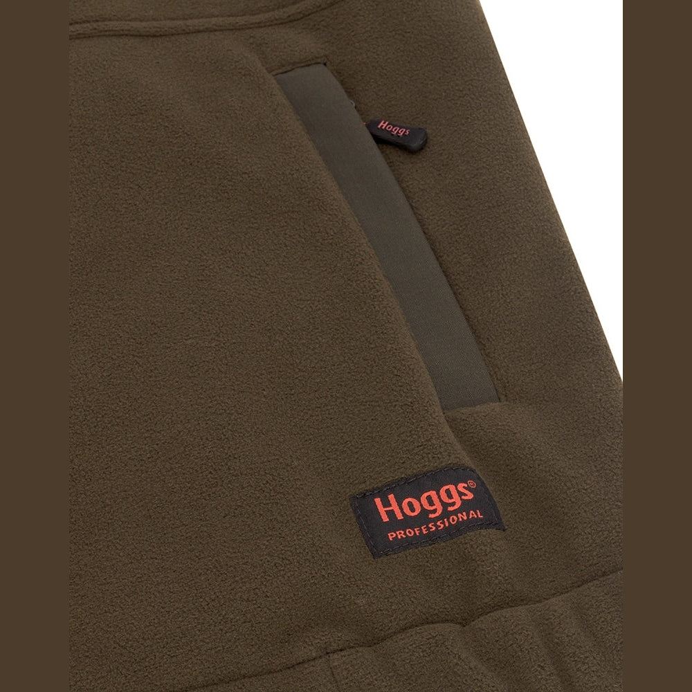 Hoggs of Fife - Green King II 1/4 Zip Bonded Fleece