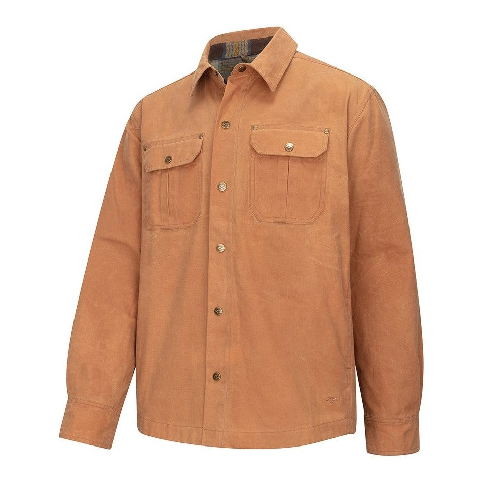 Huntly oilcloth utility overshirt - Hoggs of Fife