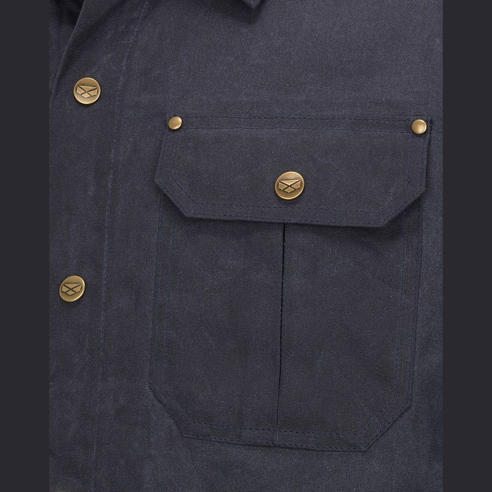 Huntly oilcloth utility overshirt - Hoggs of Fife