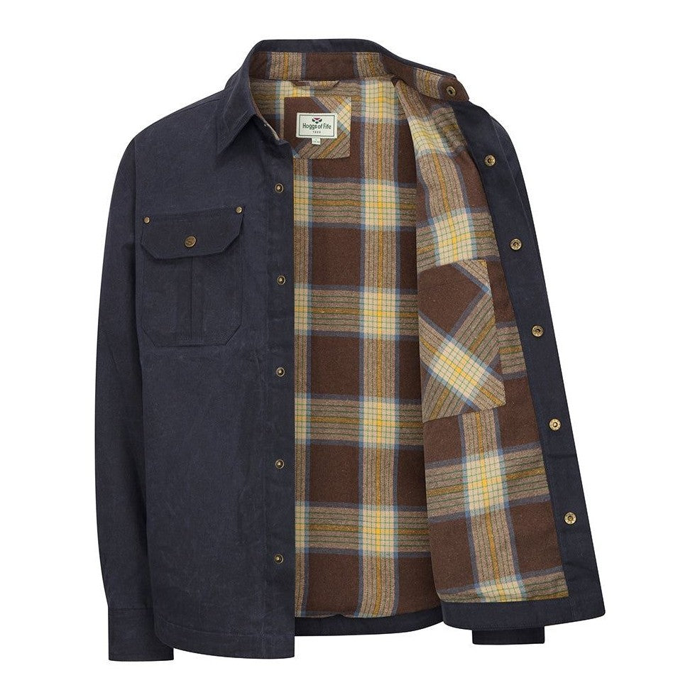 Huntly oilcloth utility overshirt - Hoggs of Fife