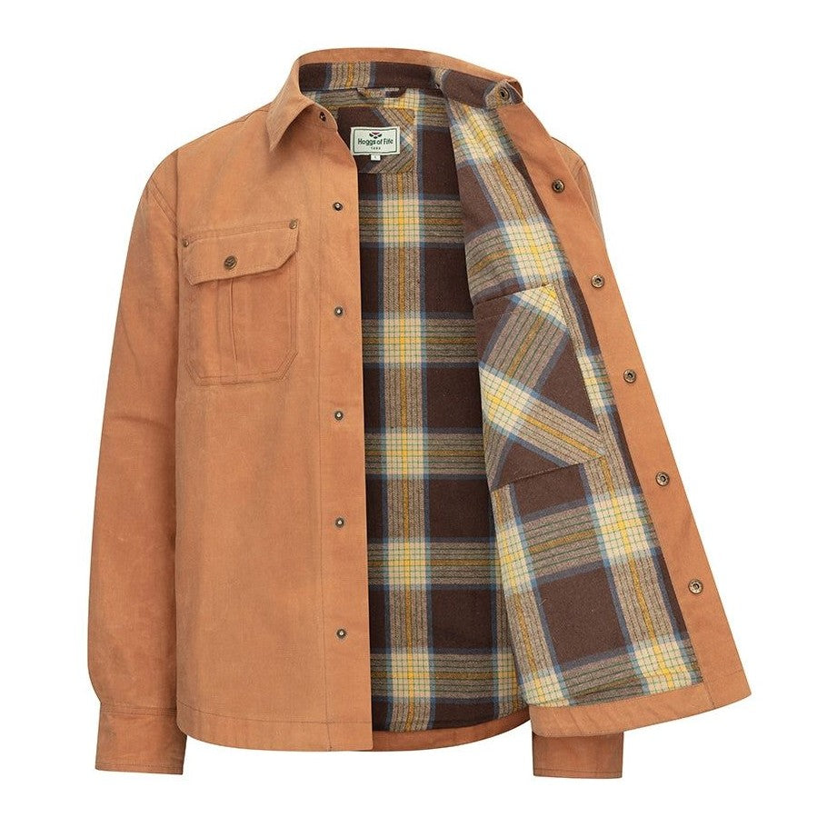 Huntly oilcloth utility overshirt - Hoggs of Fife