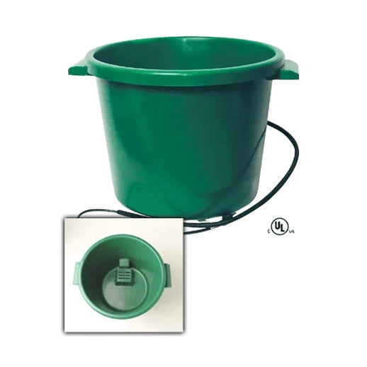 Farm Innovators - 16 Gallon Plastic Heated Bucket (200 Watts), HT-200 