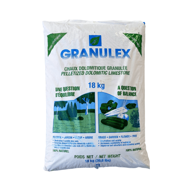Chaux dolomitique granulaire 18kg - Granulex®