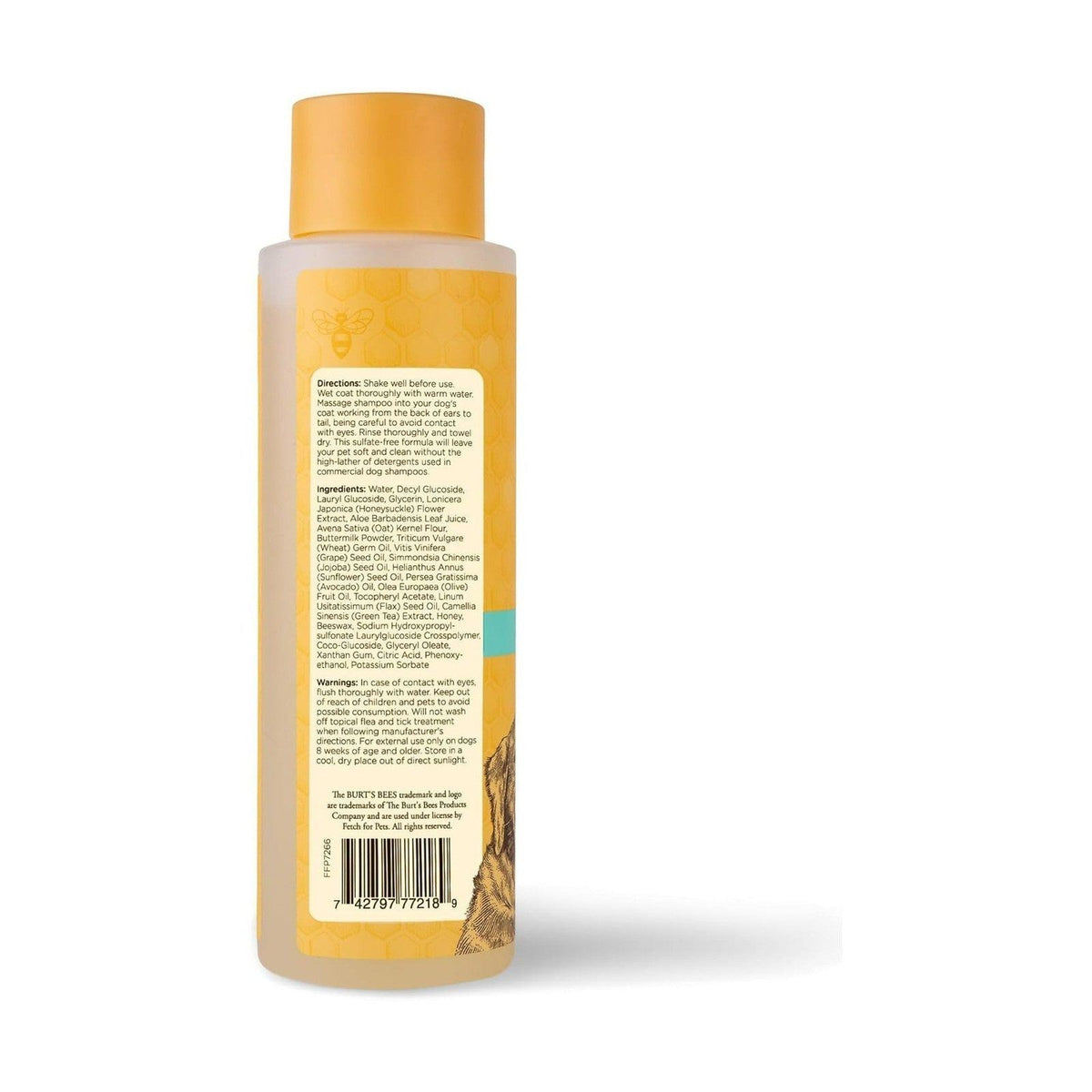 Shampooing apaisant Mange & Hot Spot au Chèvrefeuille - Burt's Bees