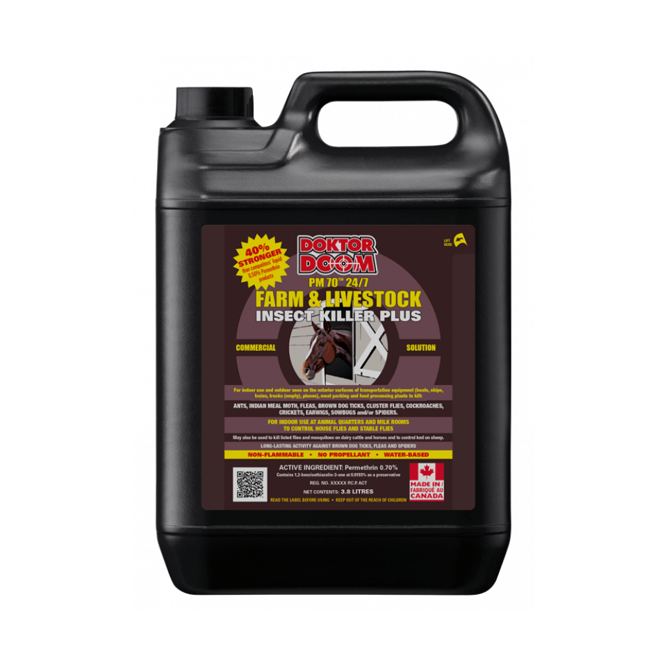 Doktor Doom - Farm and Livestock Insecticide Plus PM 70 24/7