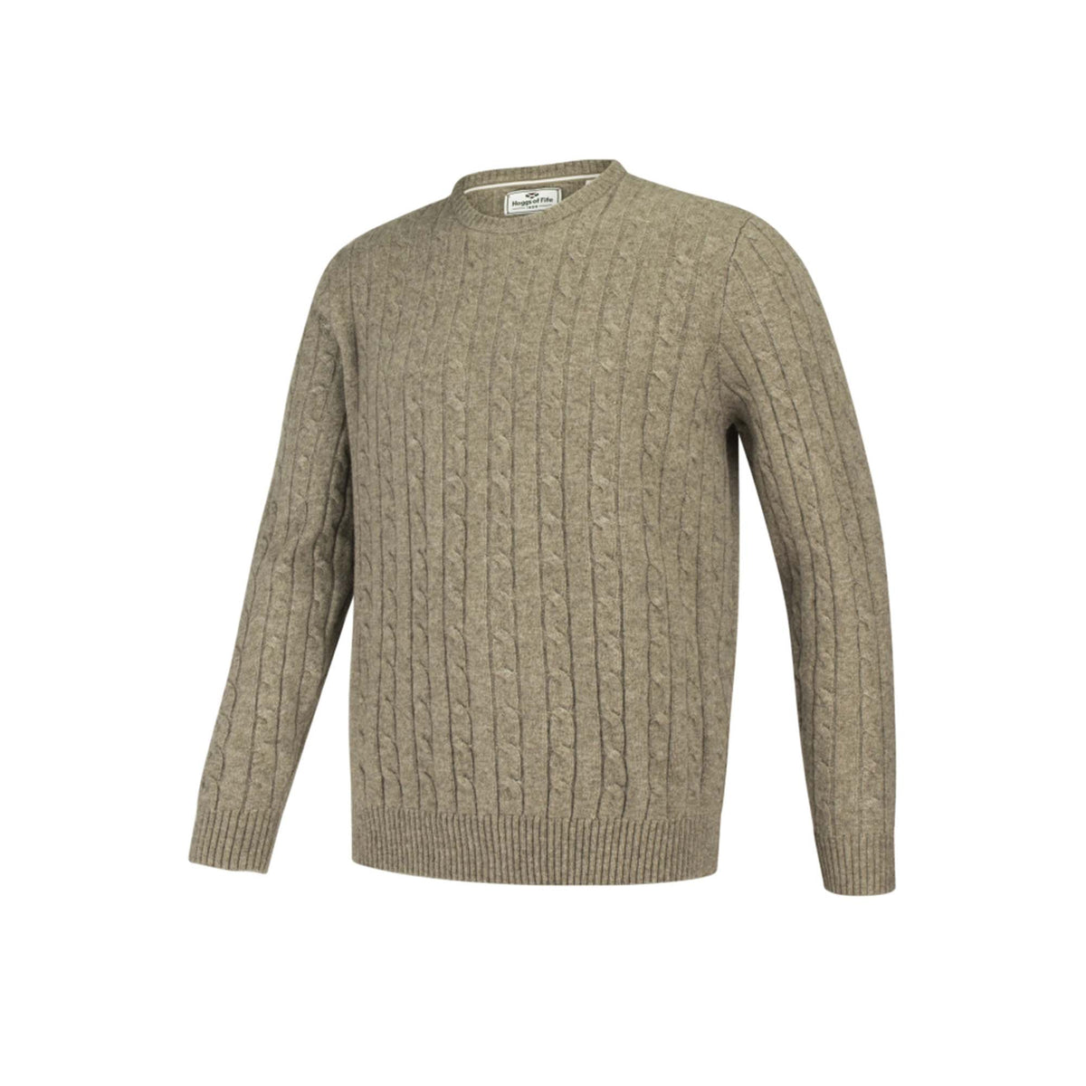 Jedburgh Cable Crew Neck Jumper - Hoggs of Fife