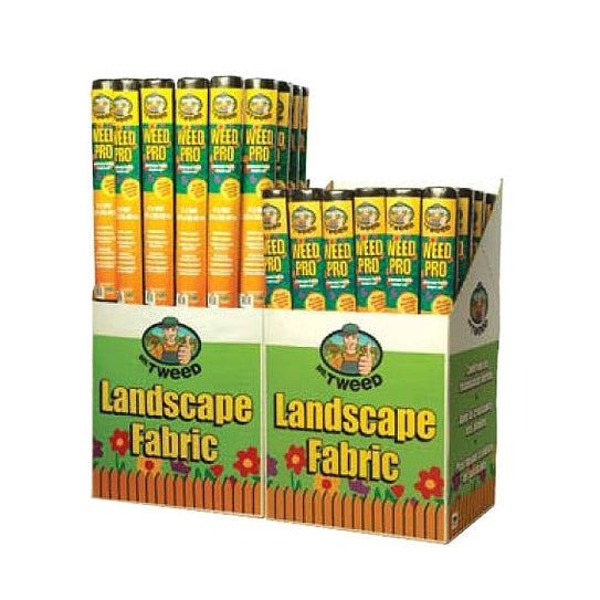 Mr. Tweed WP100NH Residential Weed Control Fabric, 3 ft x 100 ft - TWD