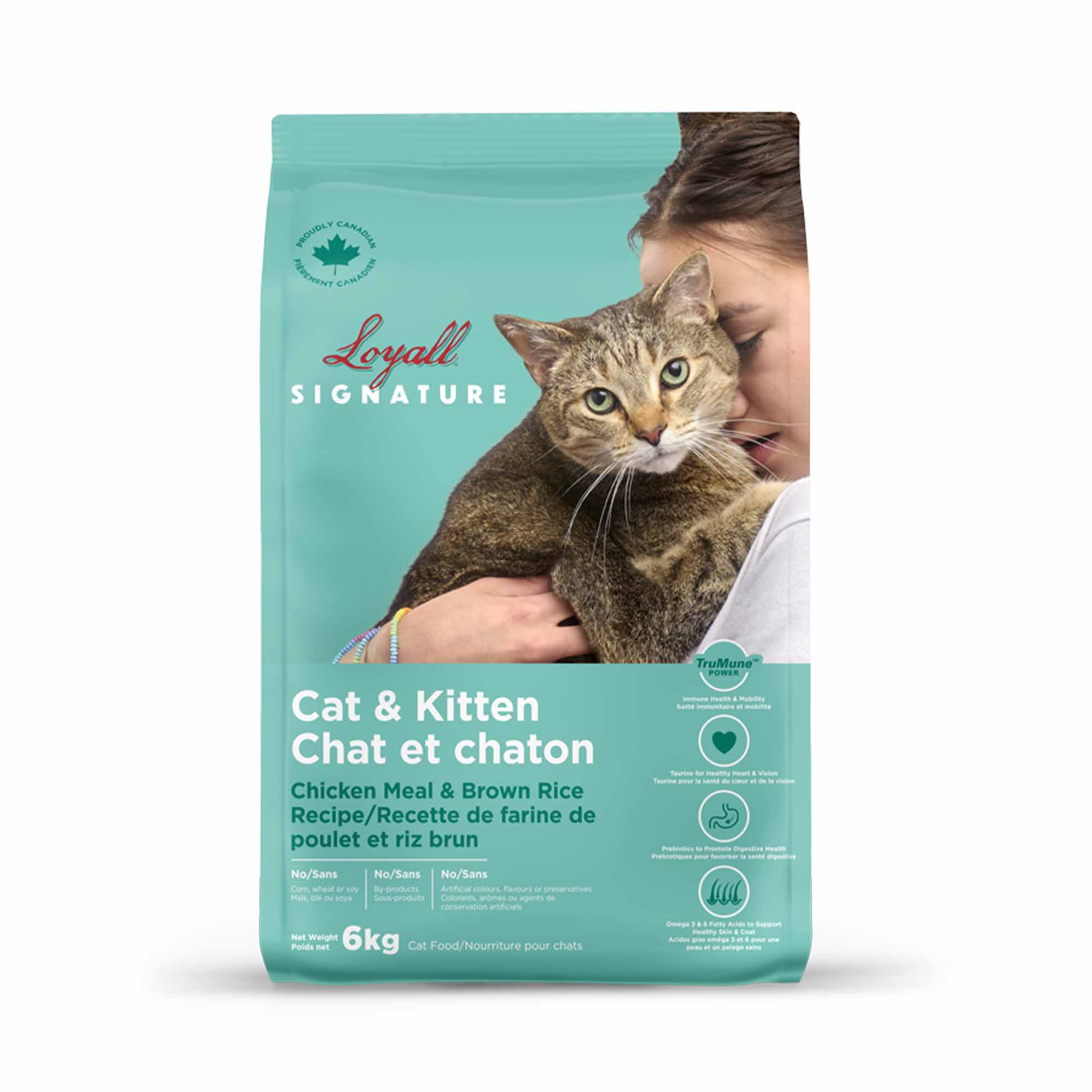 Loyall Signature - Cat & Kitten Dry Cat Food, Chicken Recipe, 6 kg