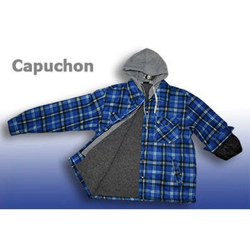 Veste à capuche doublée