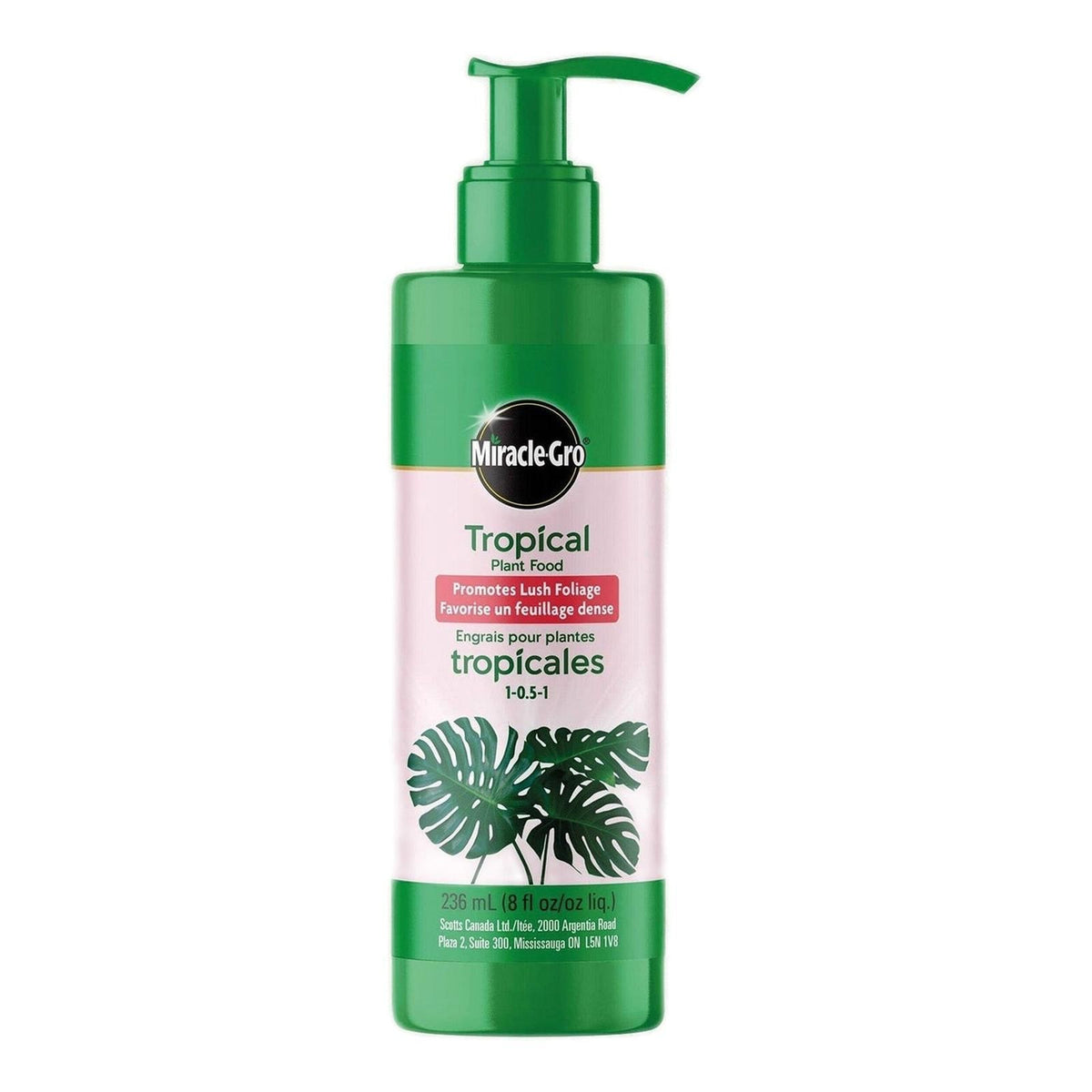 Engrais pour plantes tropicales 1-0,5-1, 236 ml - Miracle-Gro