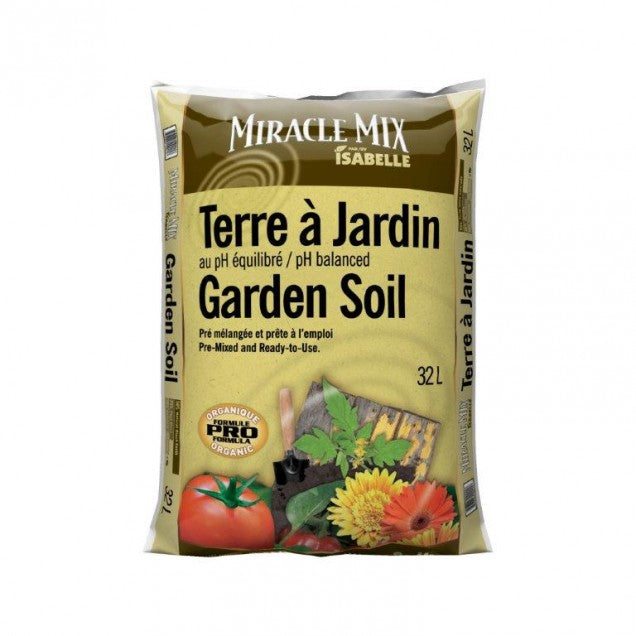 Isabelle - Garden soil, 32L, Miracle Mix