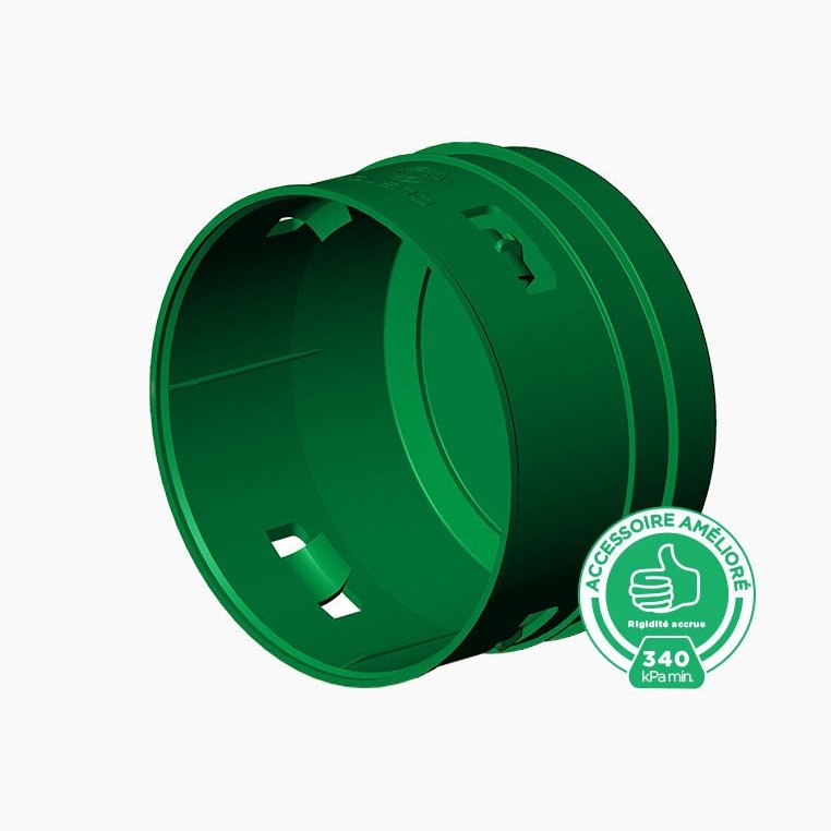 Soleno - Exterior cap for drainage pipe