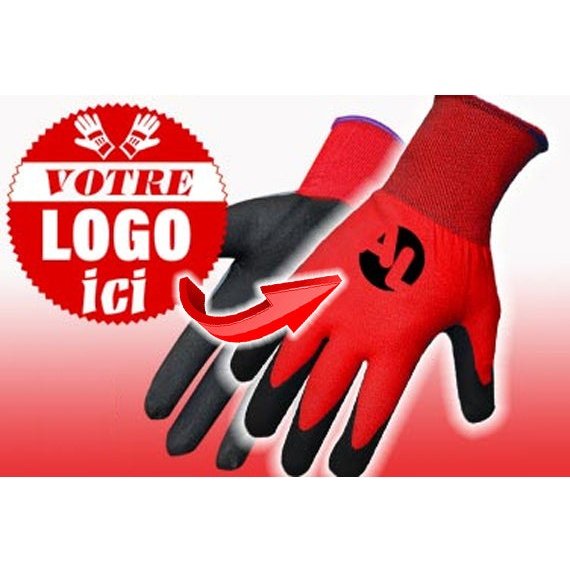 Gants en PVC/mousse