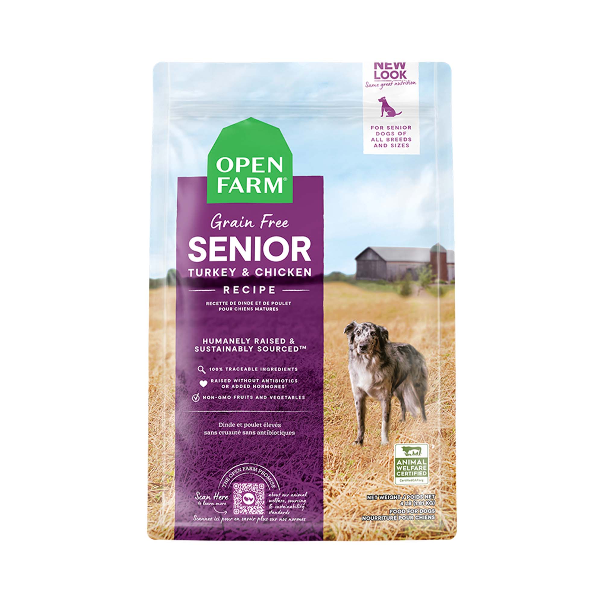 Open Farm Senior Grain-Free Dry Dog Food