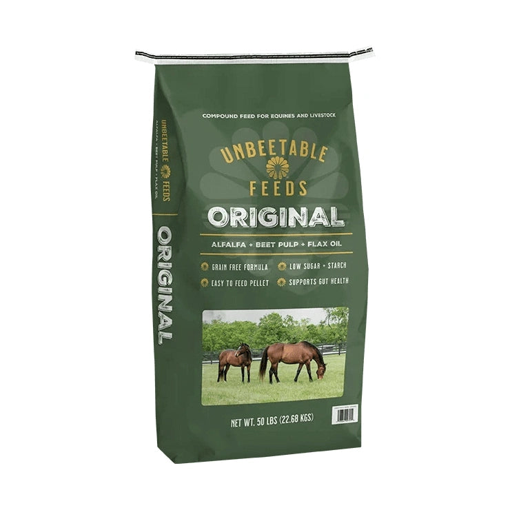 Unbeetable Original, Grain-Free Forage Substitute for Horses and Other Livestock (22.68 kg) 