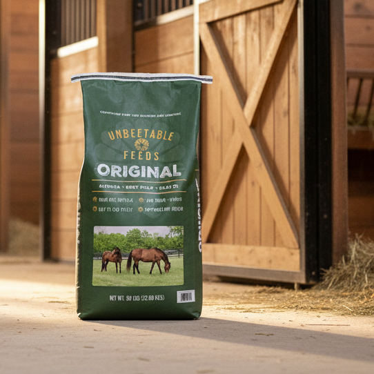Unbeetable Original, Grain-Free Forage Substitute for Horses and Other Livestock (22.68 kg) 