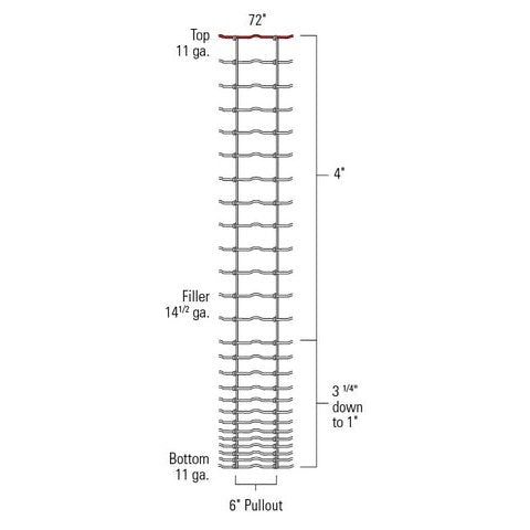 Red Brand - Deer and Orchard Fence, 165' Class 1, #2672-6-14½ 