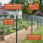 2"x4" 14ga Hot-Dipped Galvanized Welded Wire Mesh - Sentinel
