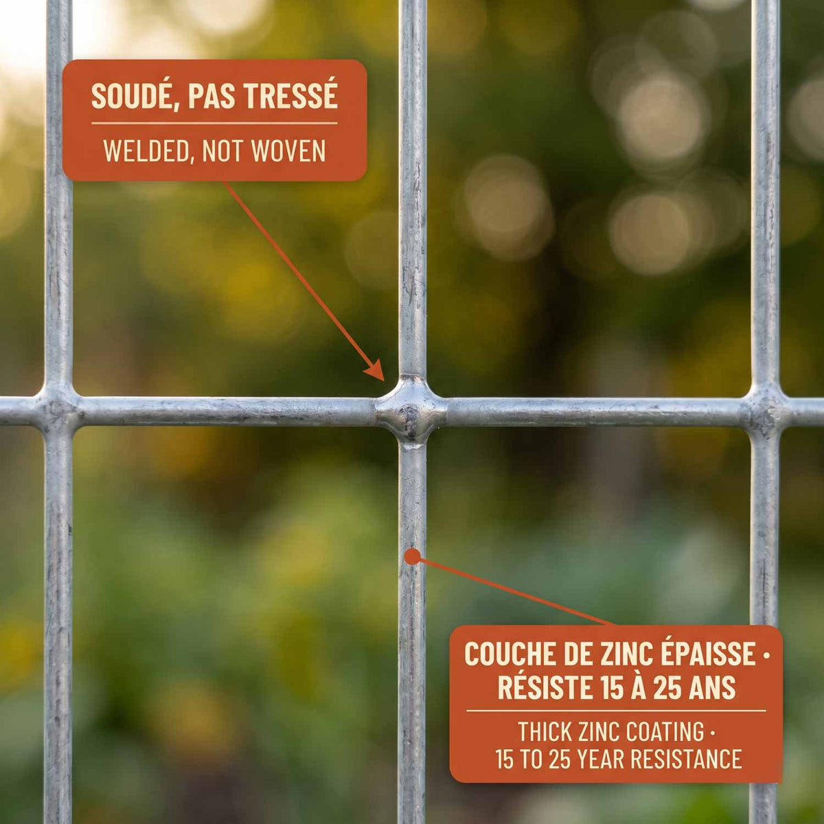 2"x4" 14ga Hot-Dipped Galvanized Welded Wire Mesh - Sentinel