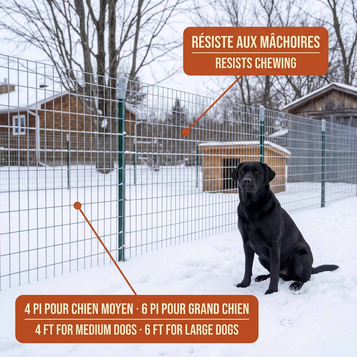2"x4" 14ga Hot-Dipped Galvanized Welded Wire Mesh - Sentinel