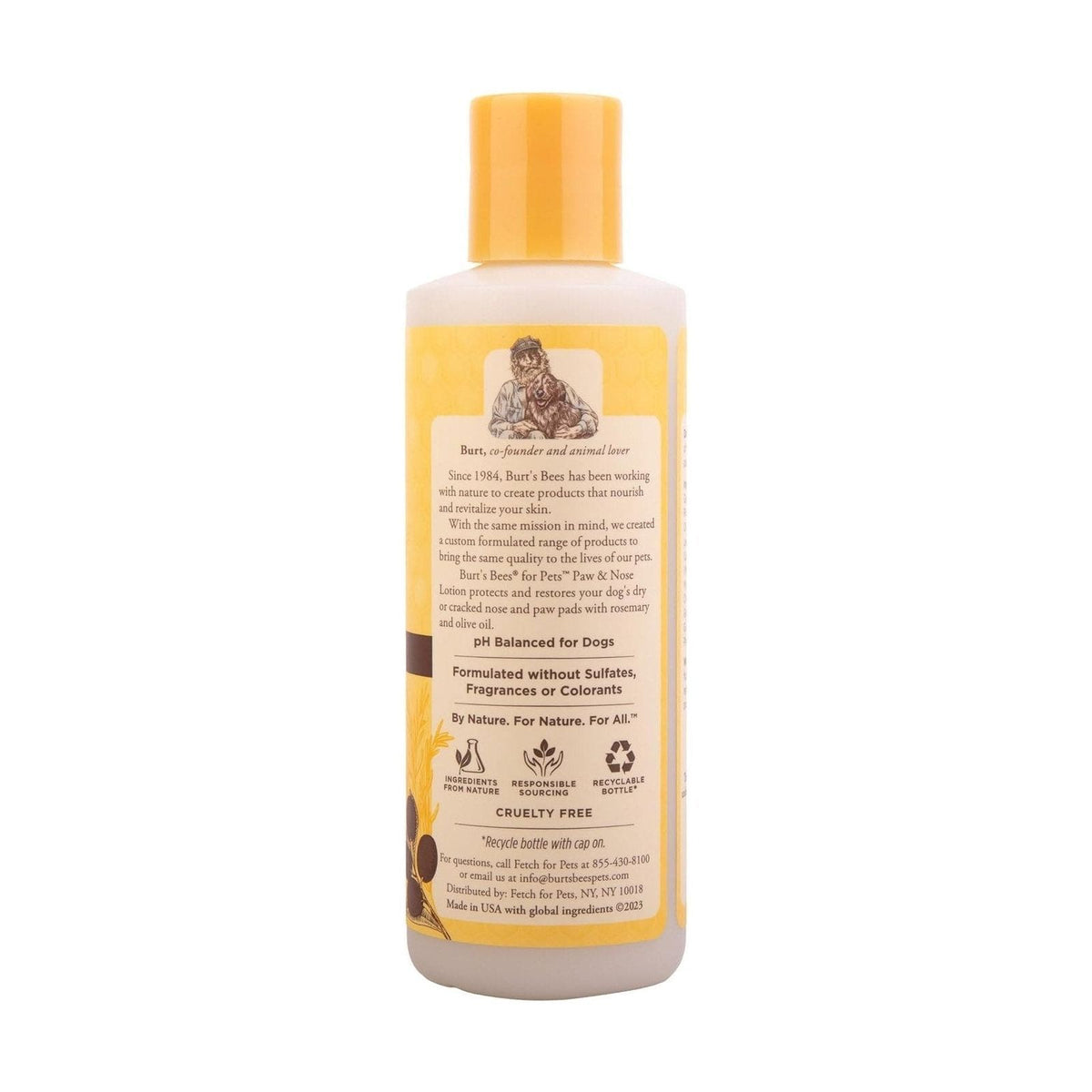 Lotion pattes et museau Romarin et Huile d'olive - Burt's Bees