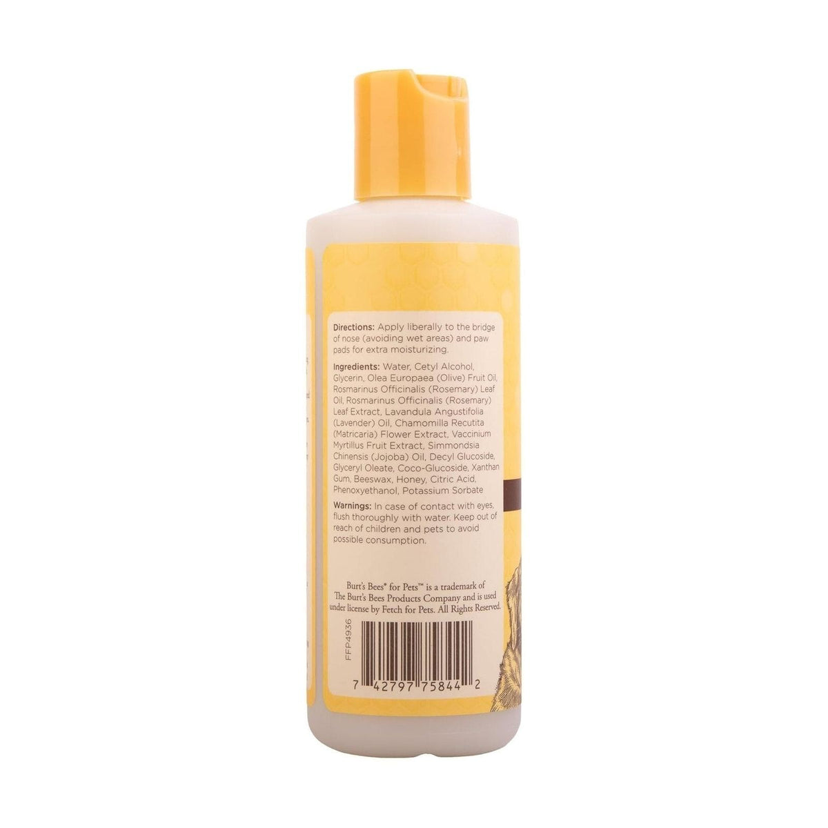 Lotion pattes et museau Romarin et Huile d'olive - Burt's Bees