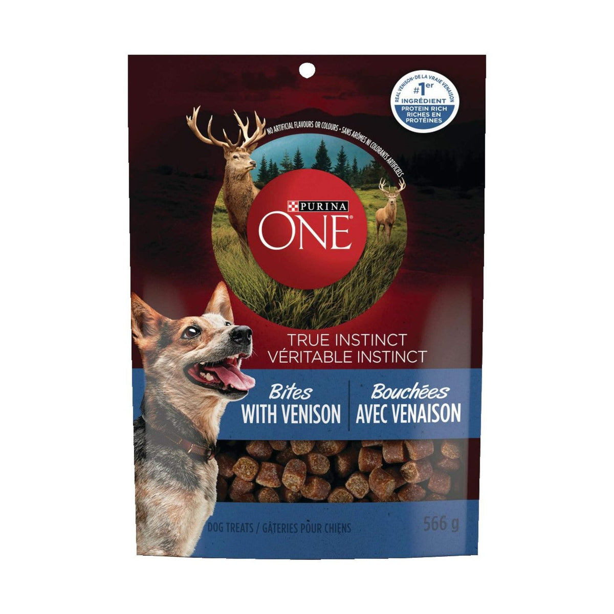 Purina ONE - True Instinct - Venison Bites Treats for Dogs