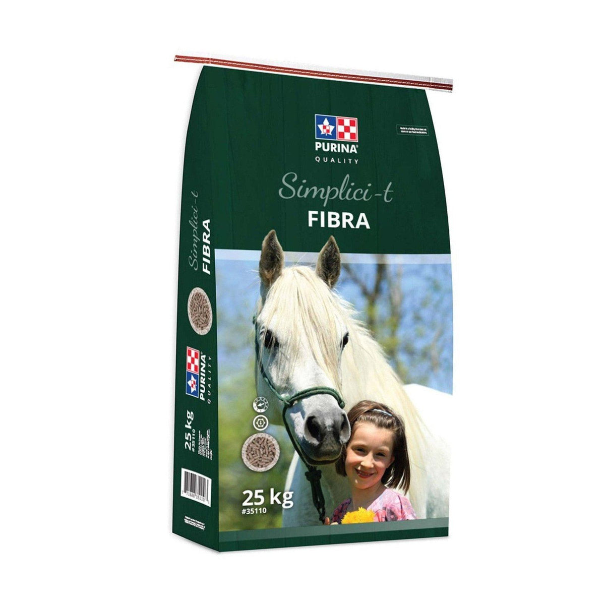 Moulée cheval Simplici-T Fibra 13 % en comprimés 25 kg - Purina