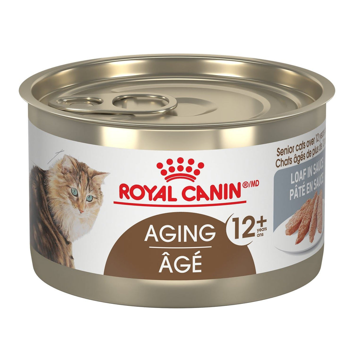 Royal Canin cat food aged 12+ paste in gravy