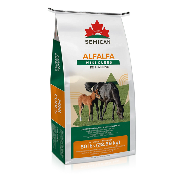 Mini cubes de luzerne - Semican