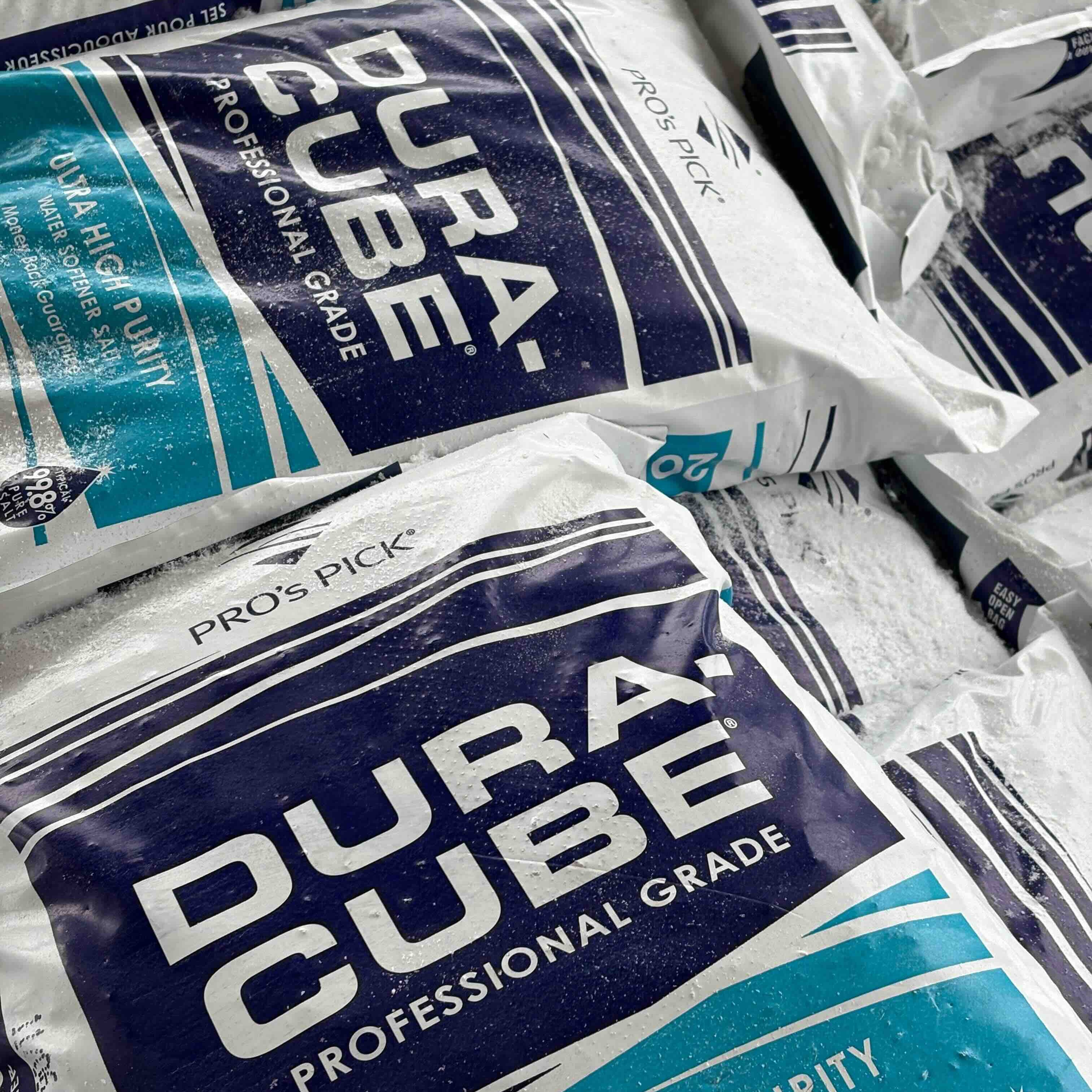 sel adoucisseur d'eau de haute qualité dura-cube