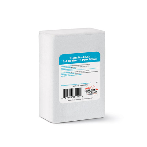 Bloc de sel ordinaire (2kg), Canadian Stockman® - Sifto®