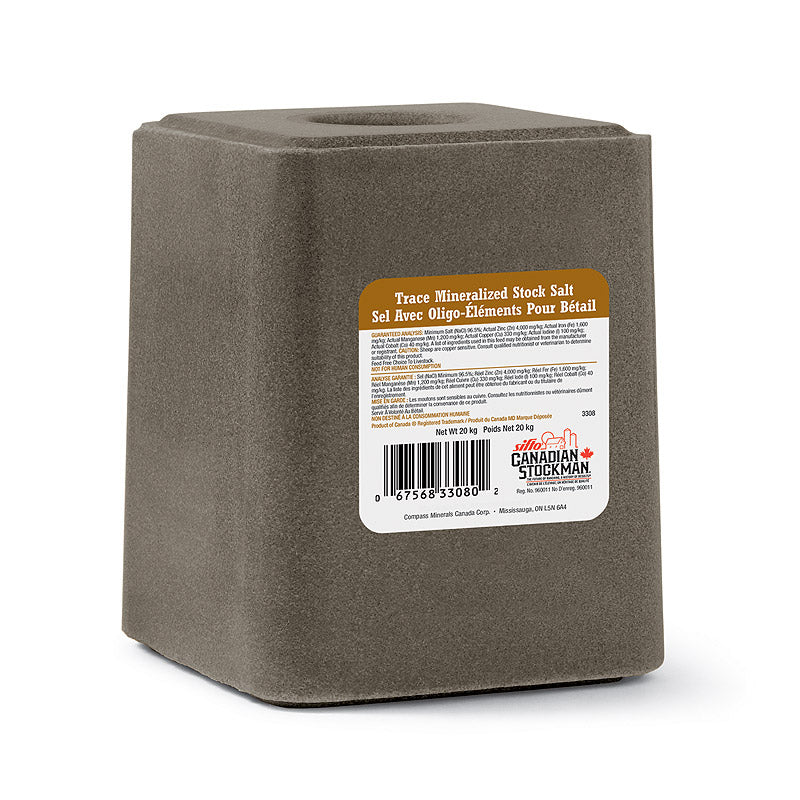 Sifto - Trace Mineralized Salt Block For Livestock (20 kg)
