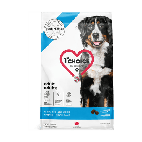 Croquettes chien adulte moyenne grande race poulet - 1st Choice