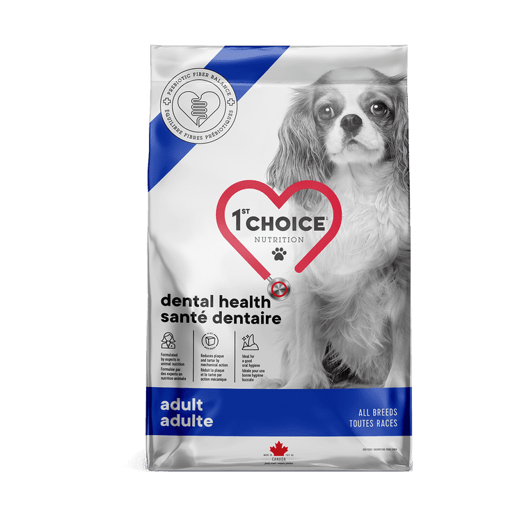 1st Choice - Dental Health Formula Food for Adult Dogs, All Breeds